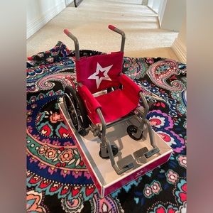 American Girl Doll Berry Wheelchair